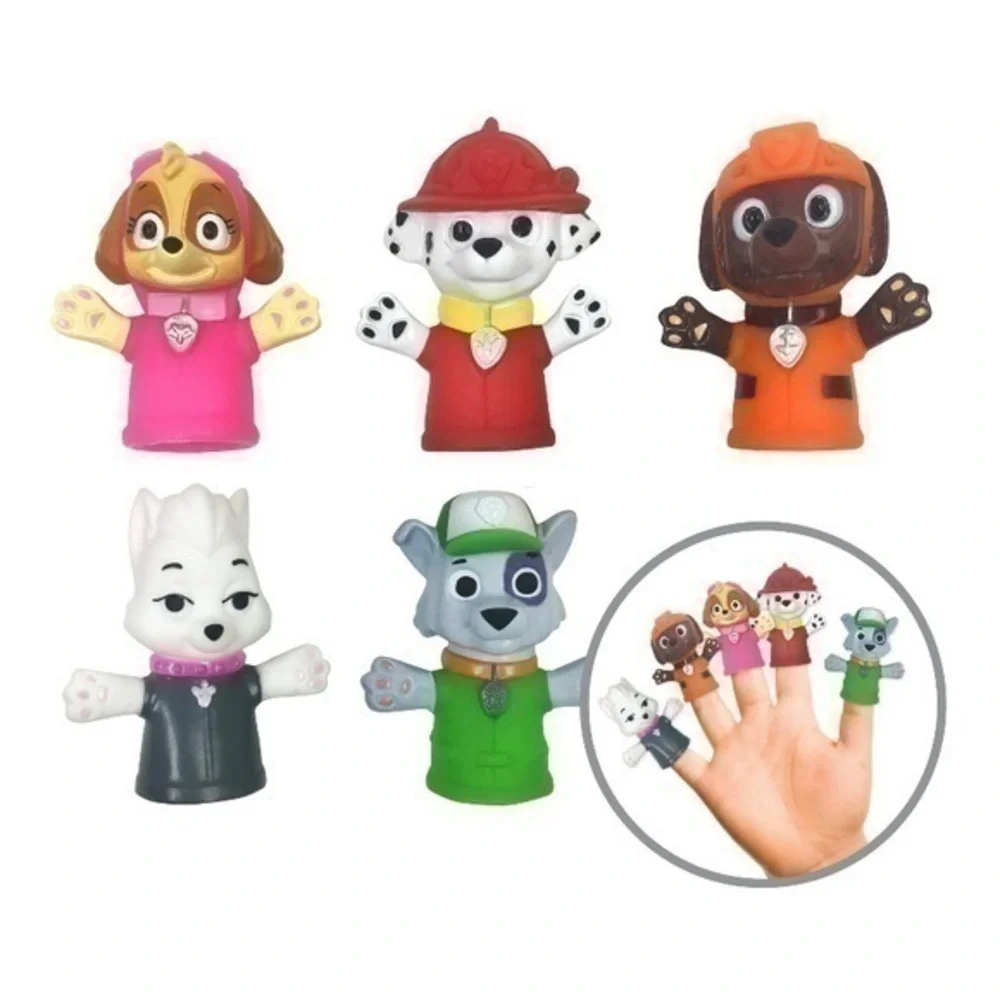 NWT. NICKELODEON Paw Patrol Bath Time Finger Puppets